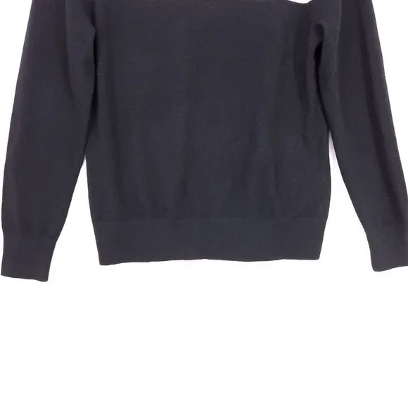 Land's End 100% Cashmere Turtleneck Sweater Women's Size Medium Soft Color Block - Picture 9 of 11